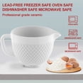 thumbnail image 3 of Ceramic Bowl for KitchenAid Mixer, Fit 4.5-5Qt Ce, 3 of 6