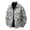 Gray, variant on Mens Jackets Winter Outerwear Big & Tall Casual Fashion Long Sleeve Solid Zipper Cardigan Turndown Collar Pocket Outer Tops Plus Size