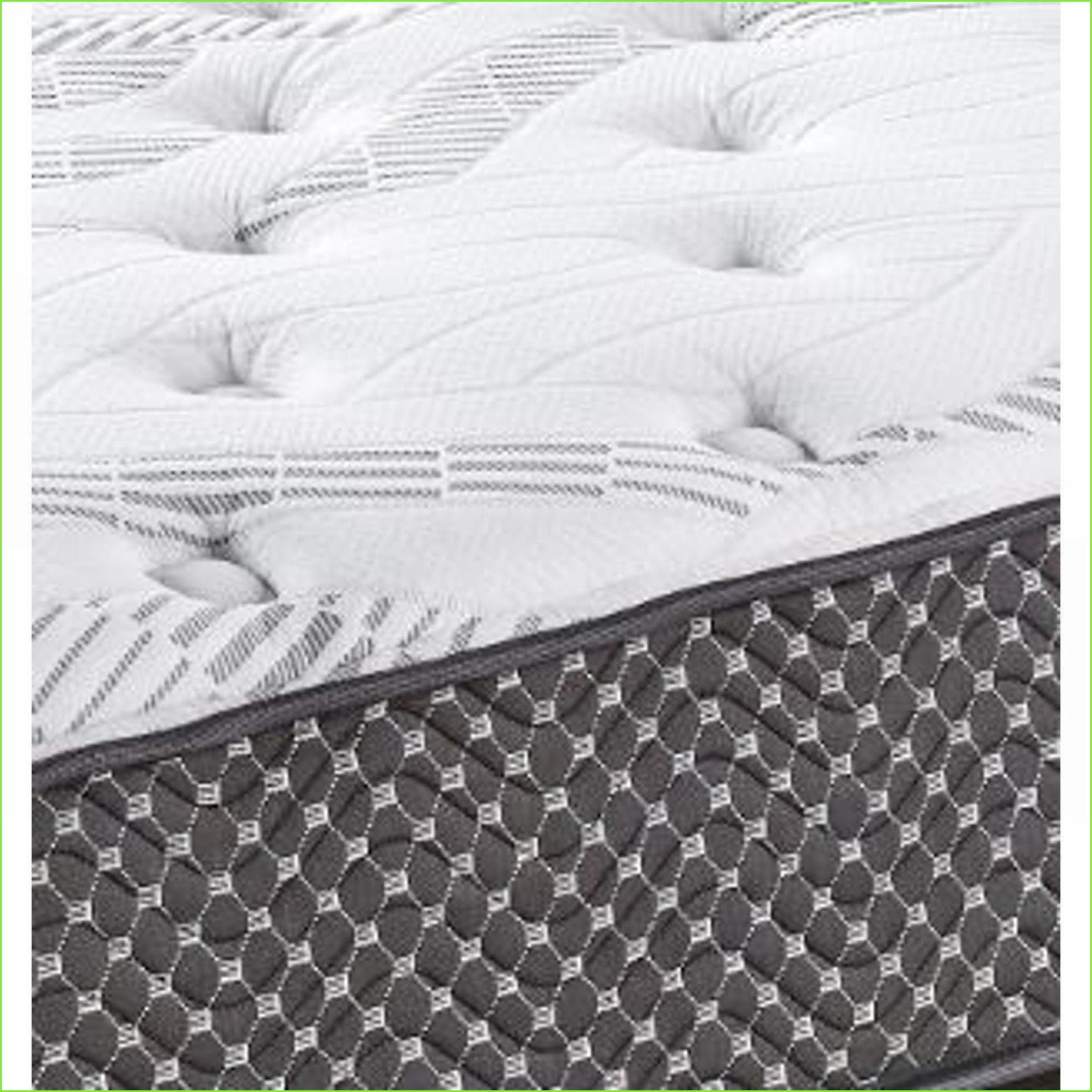 Mattresses, 10" Quilted Hybrid Medium Firm King Mattress | Foam+Spring | Black White