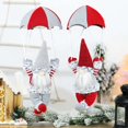 thumbnail image 4 of ZPAQI Christmas Swedish Gnome Parachute Hanging Pendant Ornaments Xmas Festival Decoration Supplies, 4 of 11