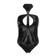 thumbnail image 3 of Gibobby Ropa interior mujer sexy Camisón para mujer, lencería sexy transparente y sexy para mujer, vestido de malla de encaje(Negro, XXG), 3 of 5