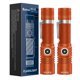 thumbnail image 1 of Linterna táctica Banral K518 recargable de altos lúmenes naranja, 1 of 9