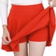 thumbnail image 1 of Minifalda plisada antirreflejos para mujer: color liso, cintura elástica, falda corta informal para verano, tallas M-XXXL, 1 of 5
