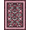Pink Black White, Pattern 1, variant on ODIKA Pink Leopard Zebra Mixed Contrasting Border Statement Print Cheetah for Playroom, Bedroom, Reading Nook, Pet Friendly & Kids Safe Play