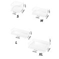 thumbnail image 2 of Simple Transparent Drawer Divider Storage Box For Stationery, Books, Cosmetics, Free Combination Organizer Container, 2 of 5