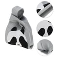 thumbnail image 3 of Unique Bargains 1 Pc Knitted Wrist Bag Cute Animal Gift Bag Gray, 3 of 5