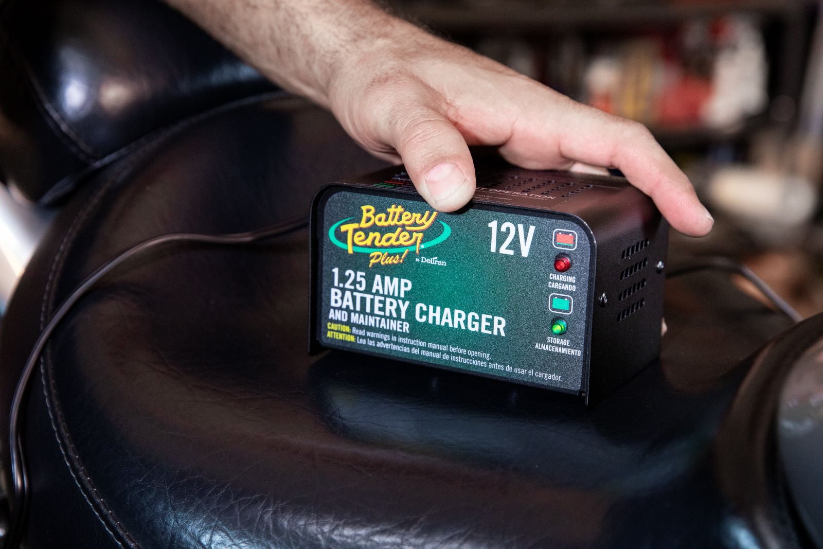 Battery Tender® Plus 12V Smart Charger - Extends Battery Life for Motorcycles, ATVs, Jet Skis & More