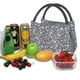 thumbnail image 3 of Fotbe Daisies Flowers Bolsa Térmica Portátil con Estampado, Bolsa de Entrega de Alimentos Aislada, Bolsa Reutilizable de Gran Capacidad para Comidas y Supermercado, 3 of 6