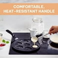 thumbnail image 3 of Kitchenfun Blini- Nonstick Mini Pancake Maker - Cast Aluminum Non Toxic Crepe Maker, Non Stick Frying Pans, 3 of 6