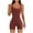 Red jumpsuits for women, variant on wycnly Jumpsuits for Women Workout Sports Soft Knitted Ribbed Slim Yoga Tank Mini Jumpsuits Overalls Summer Formal Solid Square Neck Sleeveless Short Rompers Green xxxl