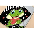 thumbnail image 6 of Just A Girl Who Loves Frogs Blanket Soft Blankets and Throws Flannel Cozy Lightweight Quilt Gift Perfect for Bed Sofa Couch-40 x30 Extra Small for Pets, 6 of 6