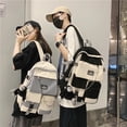 thumbnail image 2 of Korean schoolbag female student backpack large capacity fashion boy backpack computer bag femal school backpack school bags, 2 of 4
