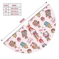 thumbnail image 3 of Lsque Hello Easter Print Christmas Tree Skirt, Tree Skirt with Ties or Velcro, Perfect for Holiday Decorations, Halloween, and New Year-30", 3 of 7