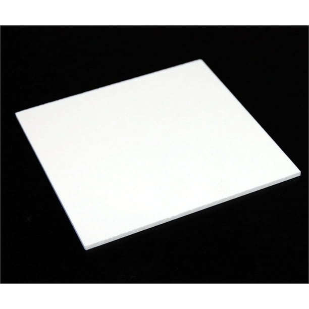 2 pack- WHITE OPAQUE ACRYLIC PLEXIGLASS SHEET 1/8" 12" X 12" - Walmart ...