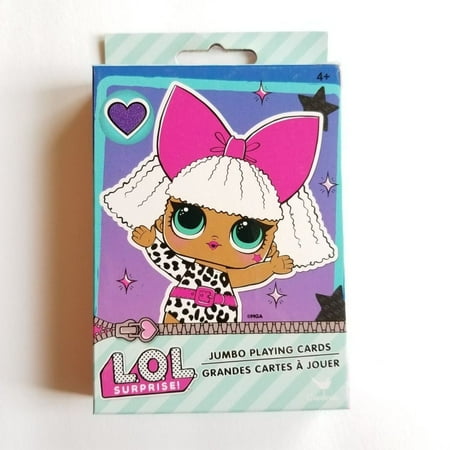 LOL SURPRISE DOLLS JUMBO PLAYING CARDS
