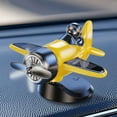 thumbnail image 4 of Deeceymbur Solar Powered Airplane Shaped Car Ornaments, 4 of 9