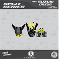 thumbnail image 2 of Kalair GFX Graphics Kit for Suzuki DRZ50 (2019-2024) Split Series, 2 of 5