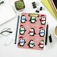 thumbnail image 7 of FMSHPON Penguins Clipboard Hardboard Wood Nursing Clip Board and Pull for Standard A4 Letter 13x9 inches, 7 of 7