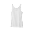 thumbnail image 4 of District Adult Female Women Electric Heather Sleeveless Tank White 4X-Large, 4 of 4