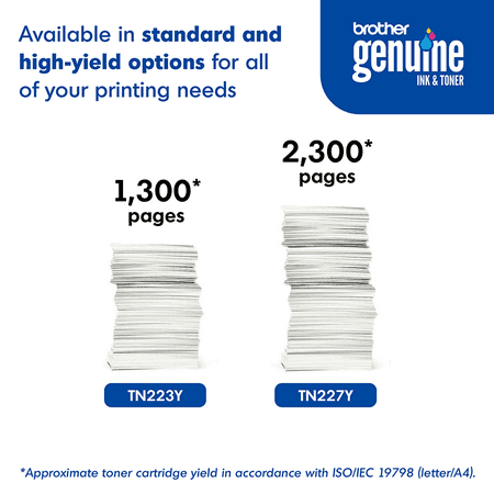 Brother - TN223Y Standard-Yield Toner Cartridge - Yellow