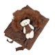 thumbnail image 3 of Juego de 3 piezas de accesorios para fotografía de bebés, gorro, manta, juguete, disfraz, ropa para recién nacidos, color café, 3 of 15