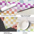 thumbnail image 3 of Colorful Gradient Checkerboard Checkered Pattern Kitchen Rug Mat,Kitchen Runner Rugs Non Skid Washable,Decorative Kitchen Floor Mats for Kitchen,Sink,Laundry,17"X47", 3 of 5