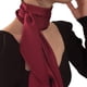 thumbnail image 1 of CAIROYAR Bufanda larga y estrecha para mujer, color gasa, seda, corbata, gargantilla, cinta para la cabeza, RÁPIDO, 1 of 7