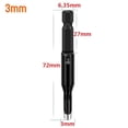 thumbnail image 1 of Hex Shank Adapter Electric Machine Hollow Punch for Drill Cardboard Leather Belt, 1 of 5