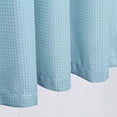 thumbnail image 5 of Tier Curtains, Waffle Weave Textured Short Curtain for BathroomWindow Covering Kitchen Cafe Curtains - 30" x 24", White, Set of 2, 5 of 9