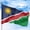 Namibia, variant on South Africa Outdoor Flag (1x1.5ft) by DreamController - Durable, Fade-Resistant Polyester, Double-Stitched, Brass Grommets - HD Printed Southern Africa Flag - Made in USA