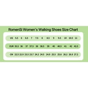  RomenSi Womens Fashion Sneakers, Tennis Shoes, Running Shoes, Comfortable Walking Shoes, Gym Jogging Training Shoes, Suitable For Women, US Size 5.5-11