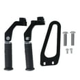 thumbnail image 2 of Rear Foot Pedal, Easy Installation Wear  Rustproof Stable Motorcycle Foot Pegs  For Motorbike, 2 of 8