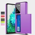 thumbnail image 2 of Funda deslizante con ranuras para tarjetas, carcasa con soporte para Samsung Galaxy S21, S22 Ultra, S20 FE, Note 20 Ultra, 10, 9, 8, S10, 5G, S9, S8 Plus, S10E, S21 + qiuyongming unisex, 2 of 2