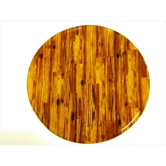 Andreas JO-271 Wood Round Silicone Mat Jar Opener - Pack of 3 trivets