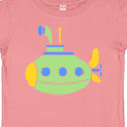 thumbnail image 4 of Inktastic Cute Green Submarine Boys or Girls Baby T-Shirt, 4 of 5