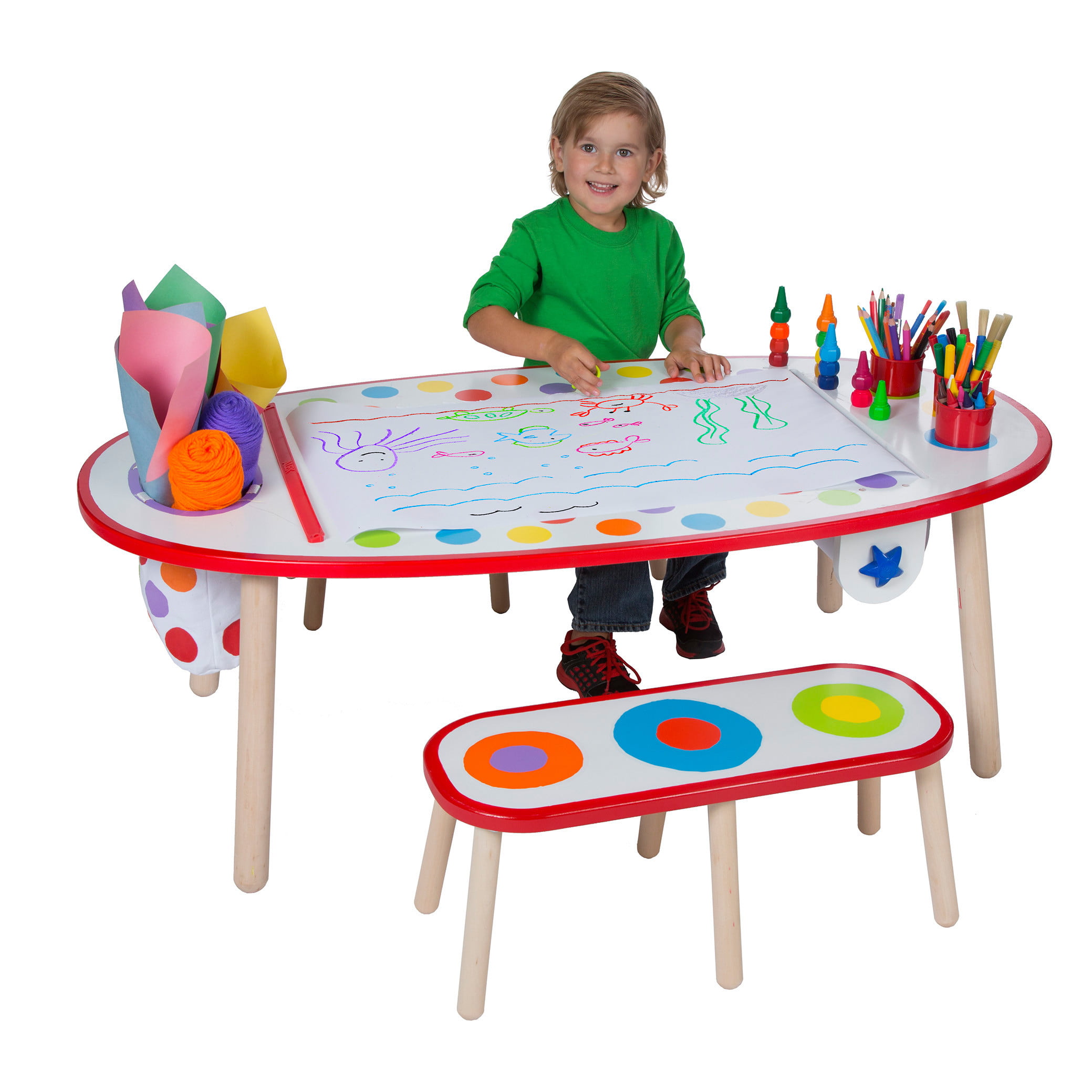 Alex Toys Artist Studio Super Art Table with Paper Roll 0A711W