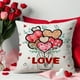 thumbnail image 1 of Funda de almohada para San Valentín, funda de almohada decorativa, funda de almohada con residuos rojos, funda de cojín para San Valentín, 1 of 6