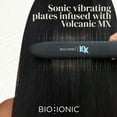 thumbnail image 2 of Bio Ionic 10X Styling Flat Iron, 1" Hair Straightener with Sonic Vibrating Plates, Ceramic Flat Iron, 2 of 7