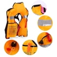 thumbnail image 3 of JFBUJC Adult Inflatable Life Jacket Vest 150n Water Sports Buoyancy Manual Inflatable Life Jacket, 3 of 5