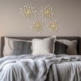 thumbnail image 7 of Colorful Metal Wall Sculptures, 4-Piece Starburst Sunburst Set for Home Decor, 7 of 7