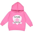 thumbnail image 2 of Inktastic Fencing Future Fencer Sports Toddler Hoodie, 2 of 4