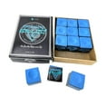 thumbnail image 2 of S SERENABLE 12 Pieces Pool Cue Chalks Billiard Cue Chalks for Home Tournament Use Travel B, 2 of 9