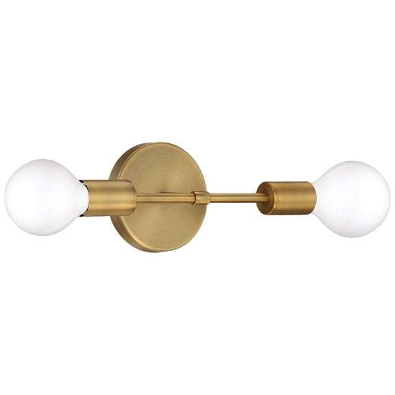 Access Lighting - Iconic G - 8W 2 LED Wall Sconce In Contemporary Style-5 Inches