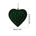 thumbnail image 3 of Mecorevxz Christmas Tree Heart Shaped Pendant Christmas Ornaments Suitable for Fireplace,Xmas Tree Decor,Christmas Gifts(A), 3 of 7
