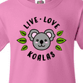 thumbnail image 4 of Inktastic Live Love Koalas Youth T-Shirt, 4 of 5