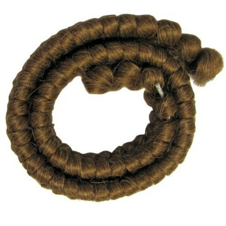 Mehron Crepe Hair 12-inch Braid (Light Brown)