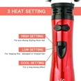thumbnail image 4 of Hot Air Brush Styler and Dryer,3-in-1 Electric Rotating Hair Curlyer Comb for Stylish Vibrant Curly Hair (Red), 4 of 7
