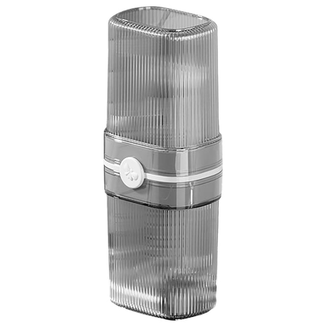 Clearance! Travel Toothbrush Cup Case Toothbrush Travel Container Portable Travel Toothbrush Holder Toothpaste Storage For School Camping Business Trip Bathroom Gray1