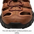 thumbnail image 3 of CHICVOMEY Men‘s Waterproof Hiking Sandals Closed Toe Water Sandals Outdoor Sport Sandals Summer Sandals with Adjustable for Beach Sport Fishing Walking, 3 of 8