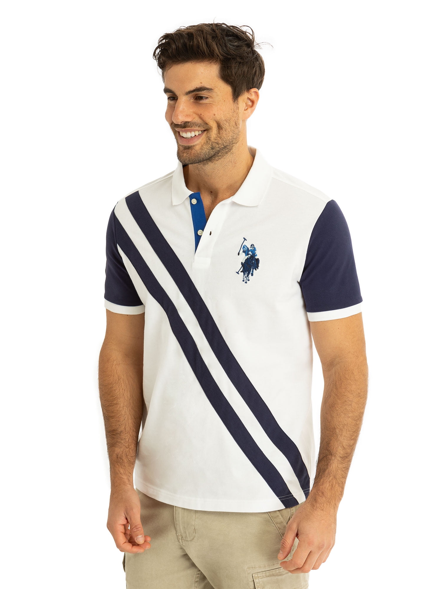 U.S. Polo Assn. Men's Novelty Polo Shirt